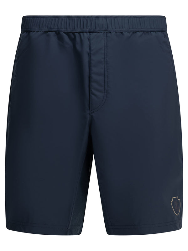 Logo Shorts Blue