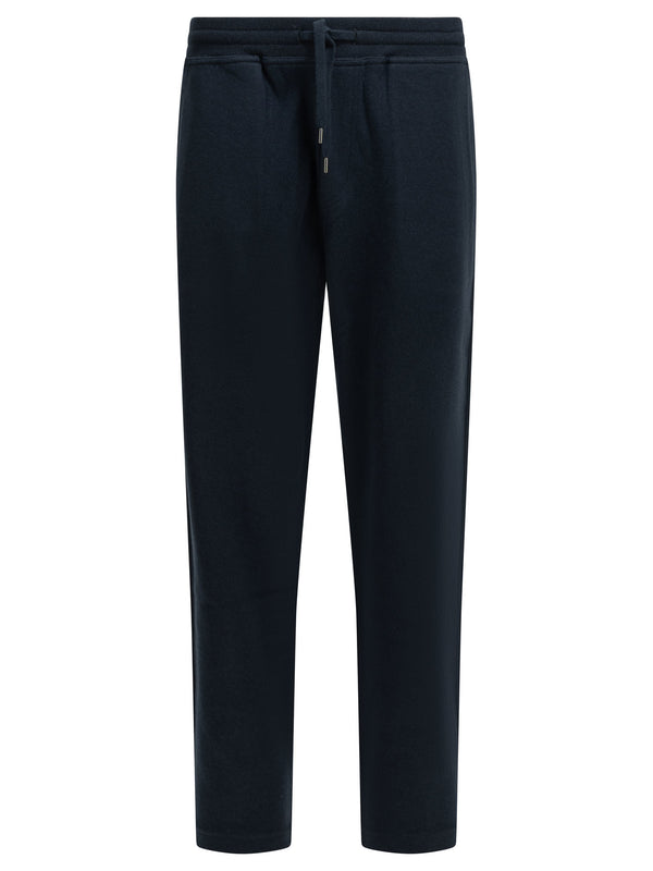 Cashmere Sweatpants Trousers Blue
