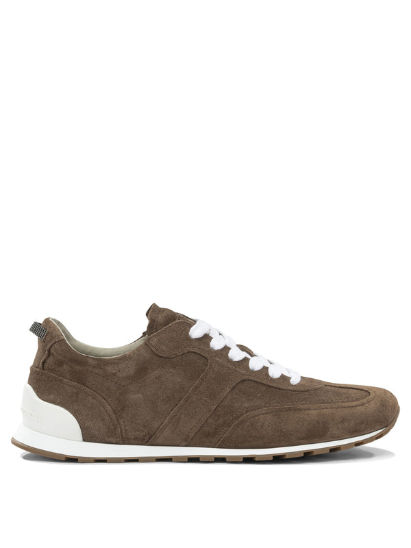 Shiny Loops Sneakers & Slip-On Brown