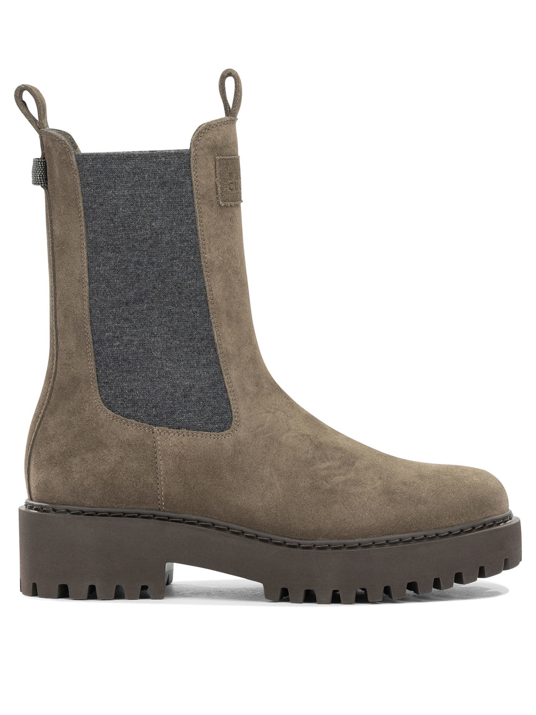Brunello Cucinelli Suede Pull-On Ankle Boots Boots and Ankle Boots - Brown | fee2aac6d13dafb4f0f087adad87d0b4fcadcd11