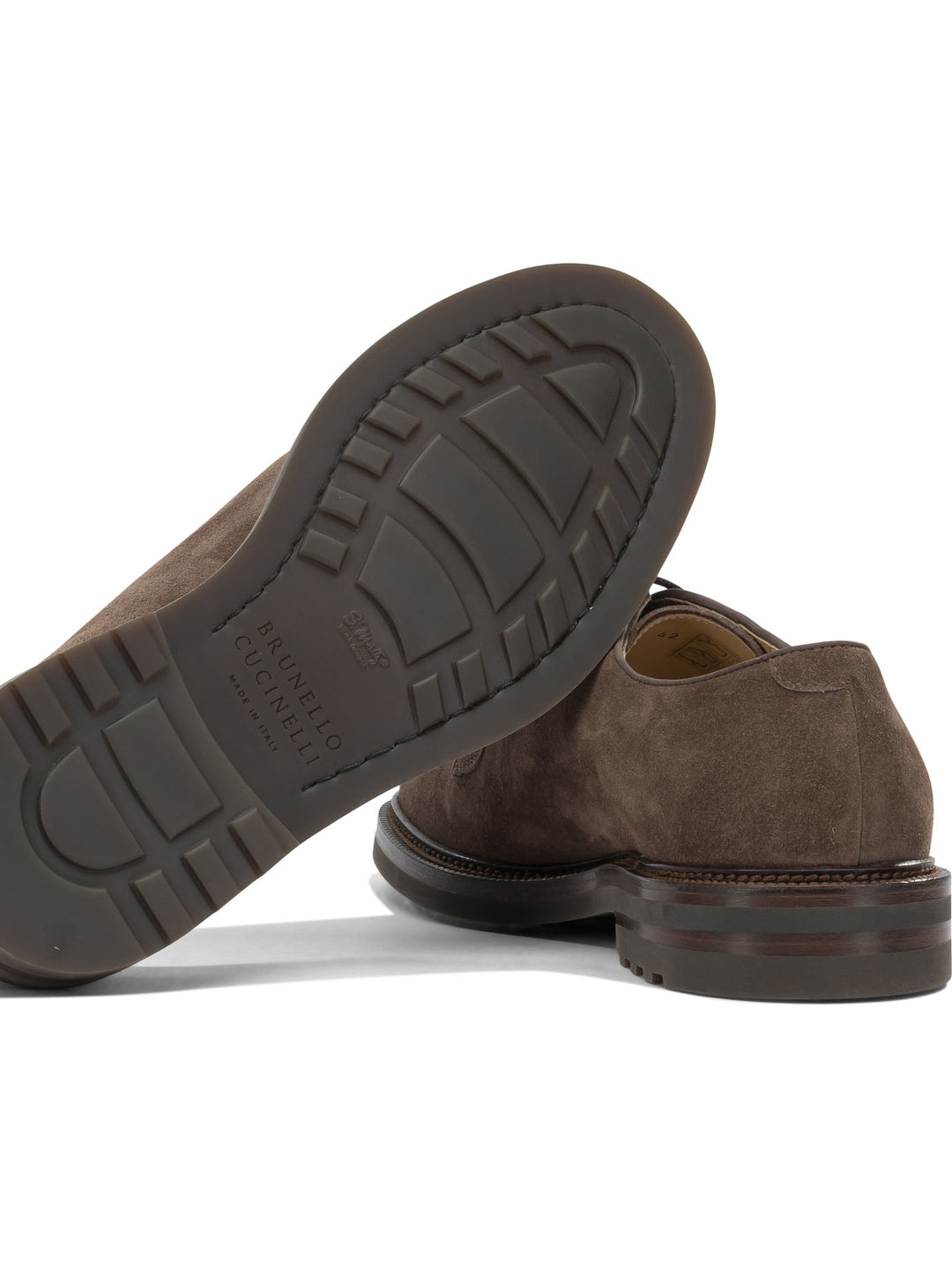 Brunello Cucinelli Suede Brogues Lace-Up shoes - Brown | 252f7959fe65940355abec31489b78f91cd5e6aa