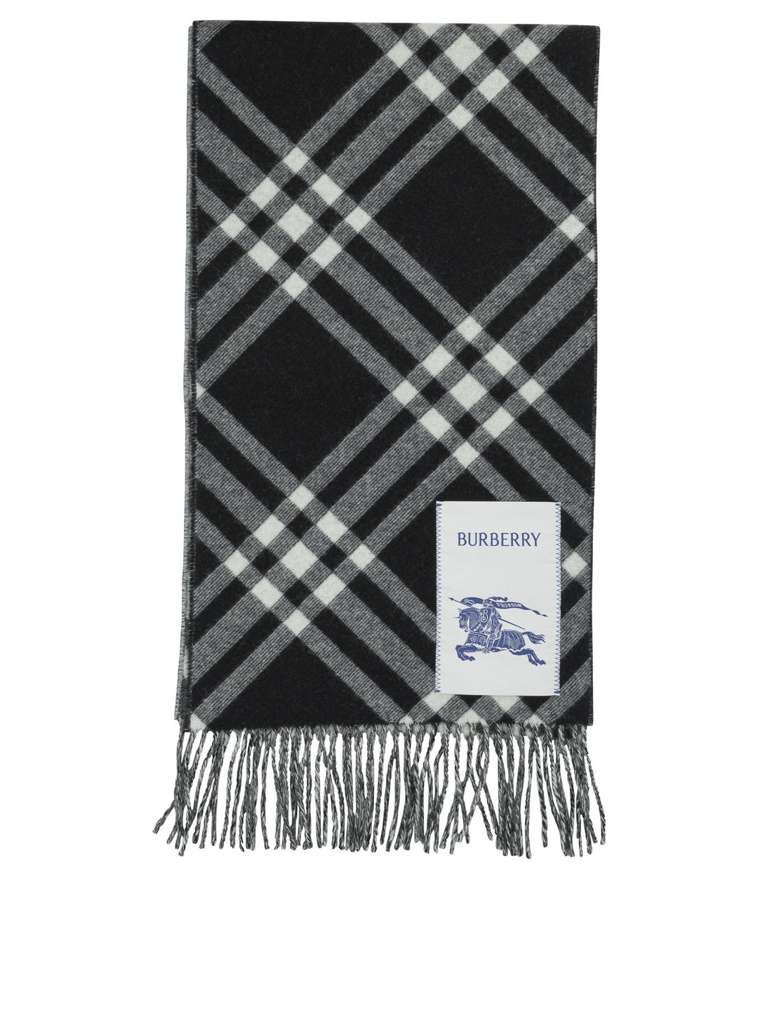 Burberry Check Sciarpe & Foulard - Black | e65bc19610ed72c07285903d742992b85d7bab6e