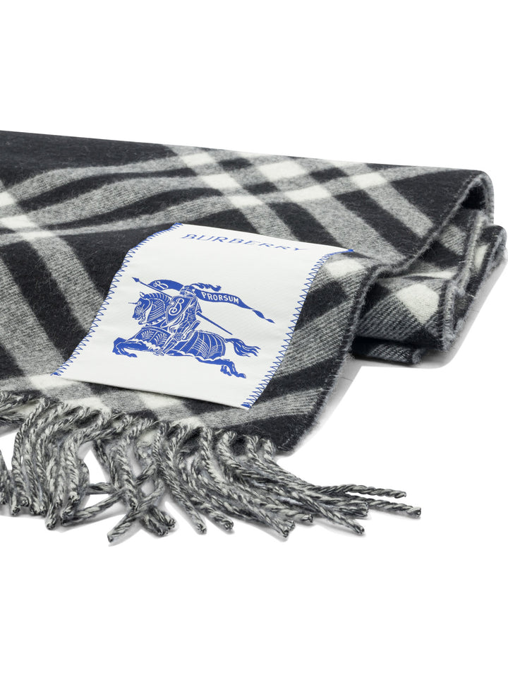 Burberry Check Sciarpe & Foulard - Black | 5cd325a2f35fad2392284631cdddf78983d6feb5