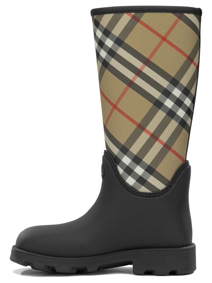 Burberry Marsh Stamp High Boots and Ankle Boots - Black | 9390ab6fee35d070657fc4c79c873d1ae20ccbbd