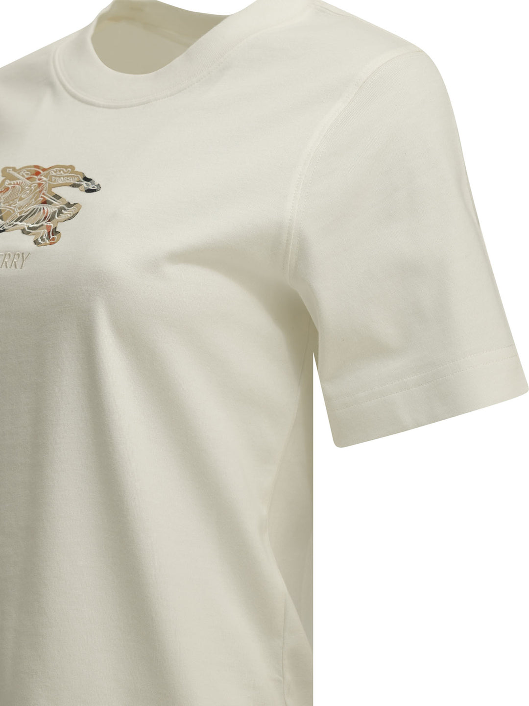 Burberry Knight Check T-shirts - White | daef3bcde0e7938f6695fe9694854038bf28dcbf