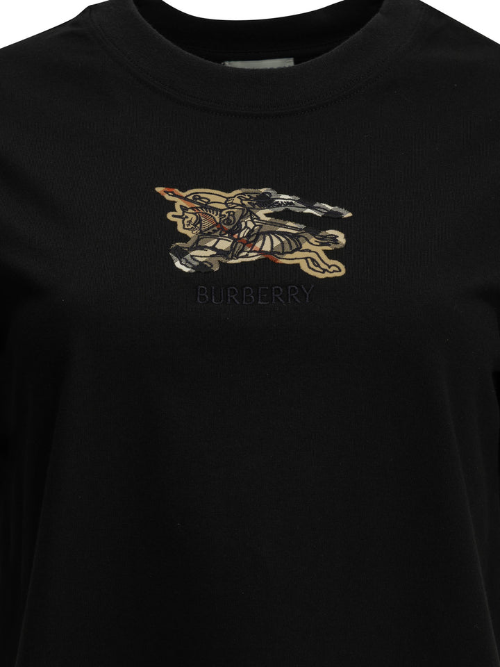 Burberry Knight Check T-shirts - Black | b5d48d053d39dc6b145a2fb9d3af30eab306dc42