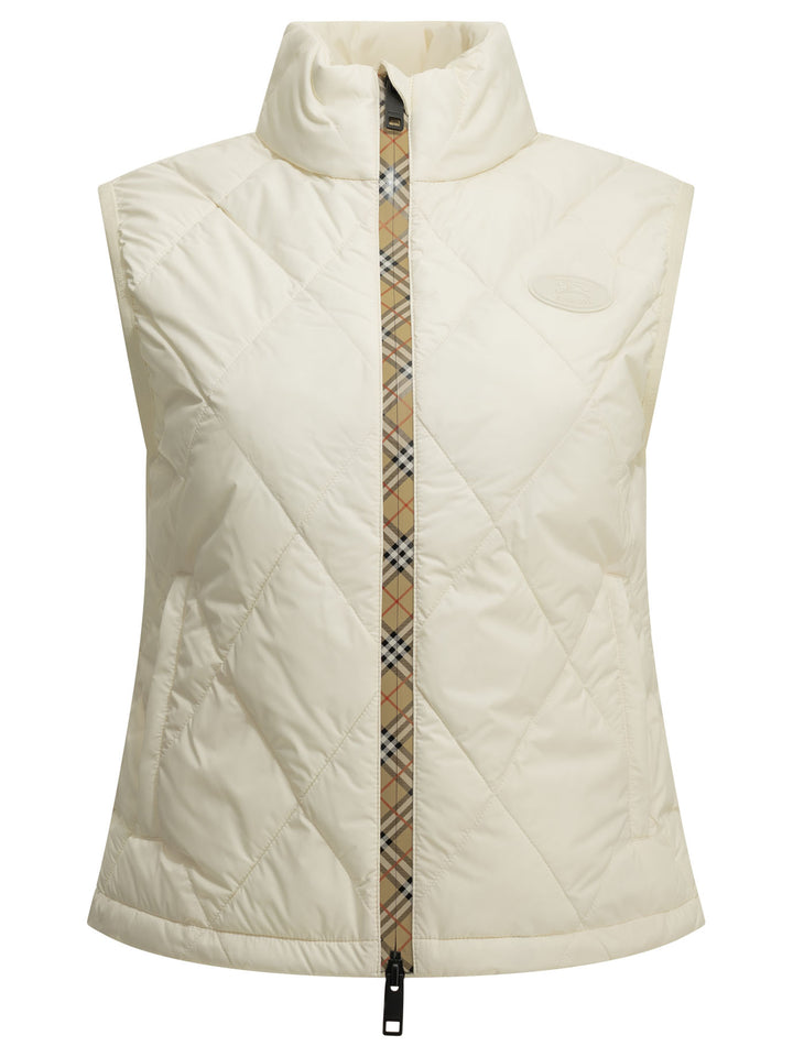 Burberry Cheswick Jackets and Coats - White | 53d0627d328ab920de21da97251f1490c65da4d0