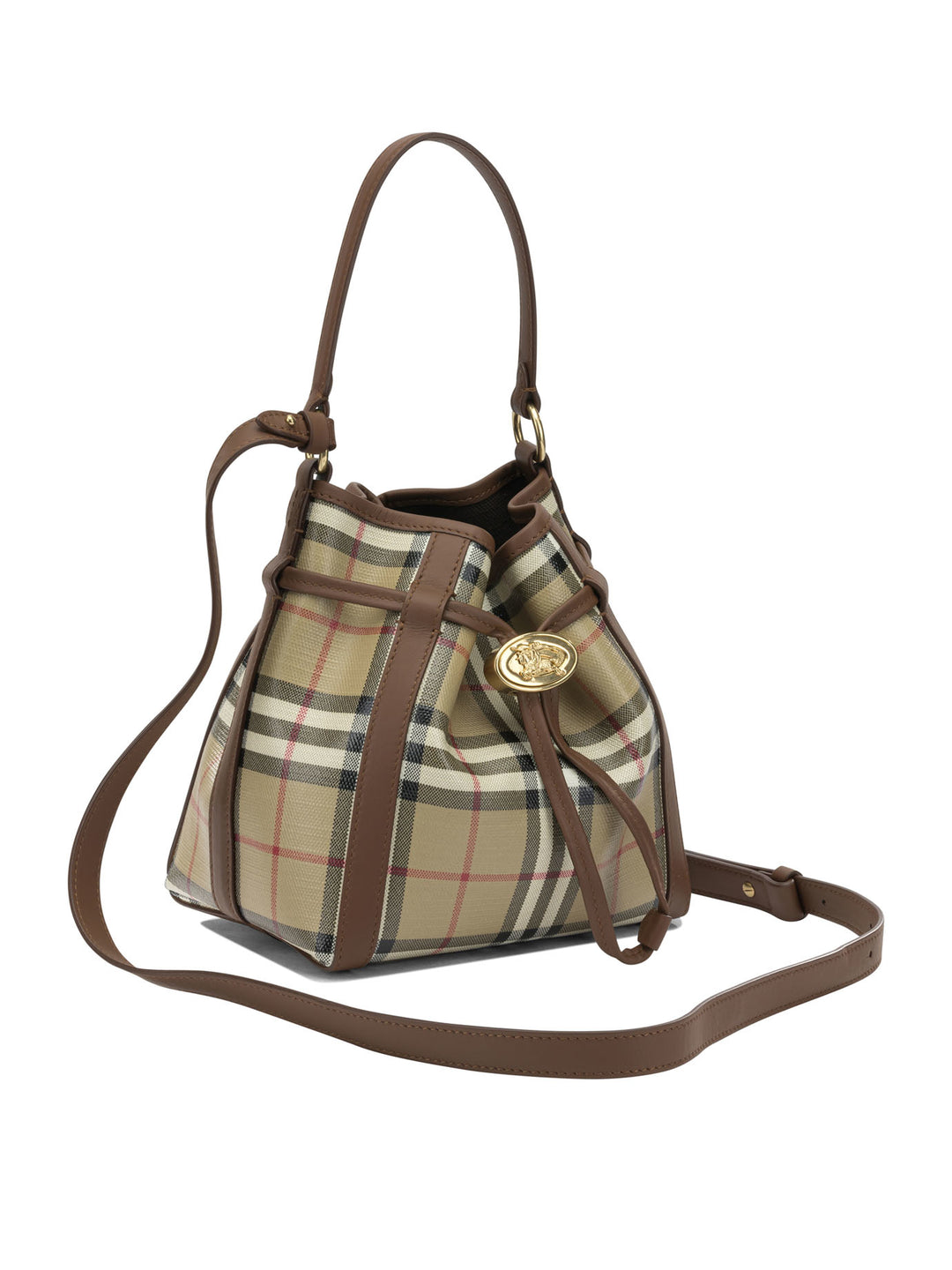 Burberry Check Shoulder Bags - Beige | 7ab707d78292c55f518b5ff648119f3266639849