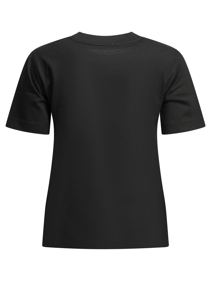 Burberry Knight Check T-shirts - Black | 7736e58a575d998d16881c821efb0236f910c330