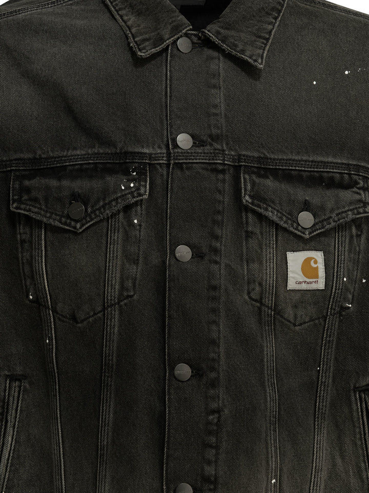 Carhartt Wip Helston Jackets and Coats - Black | c4e90e02170c93aa50a04e909a1532e1483d9fd5
