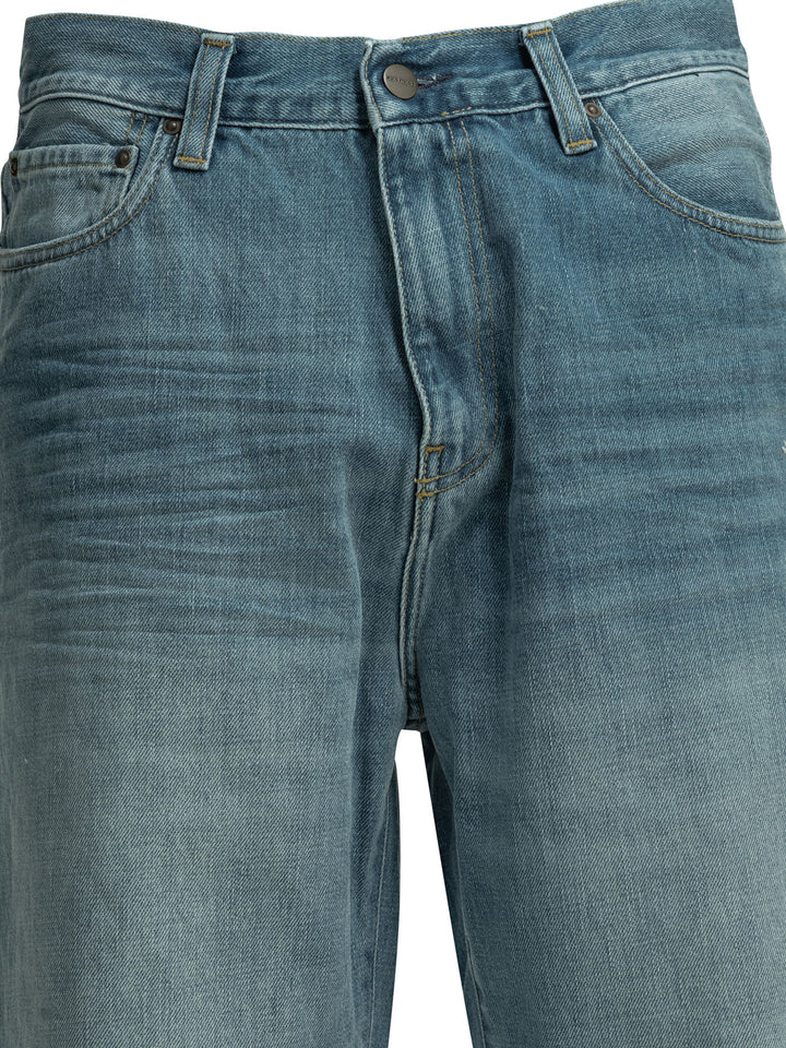 Carhartt Wip Aaron Jeans - Light blue | f6759c0ccd8388197245849a0e6fc581dced8643