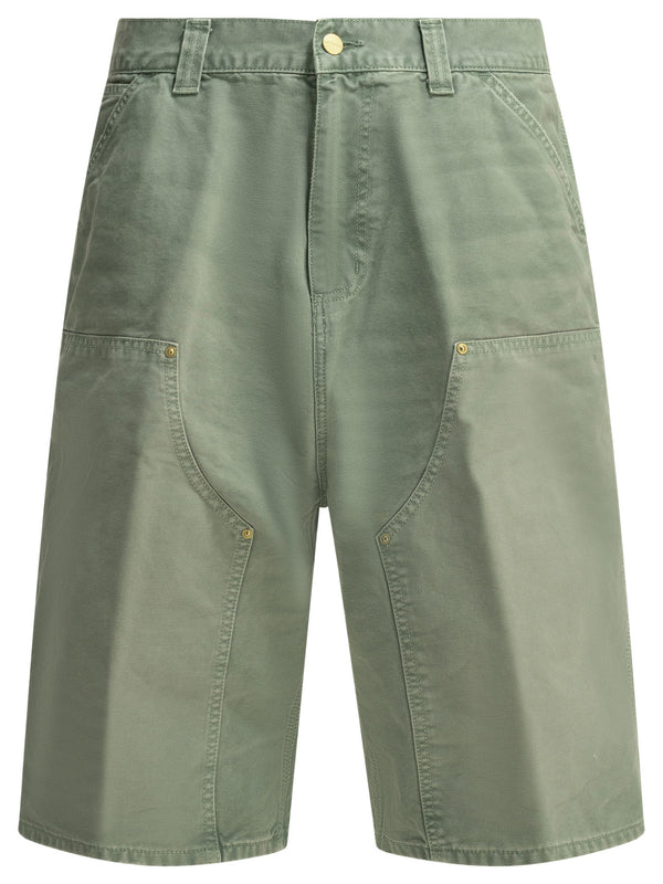 Og Double Knee Shorts Green