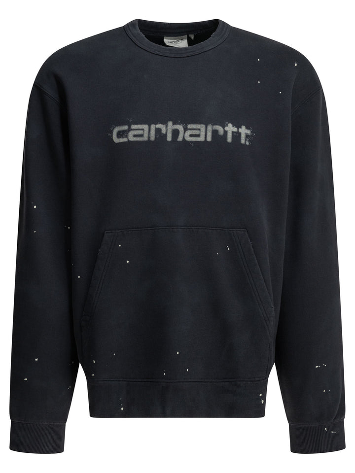 Carhartt Wip Painter Sweatshirts - Blue | 8900bc1c5d88140caedd1bf8f3b698f3bef63a49