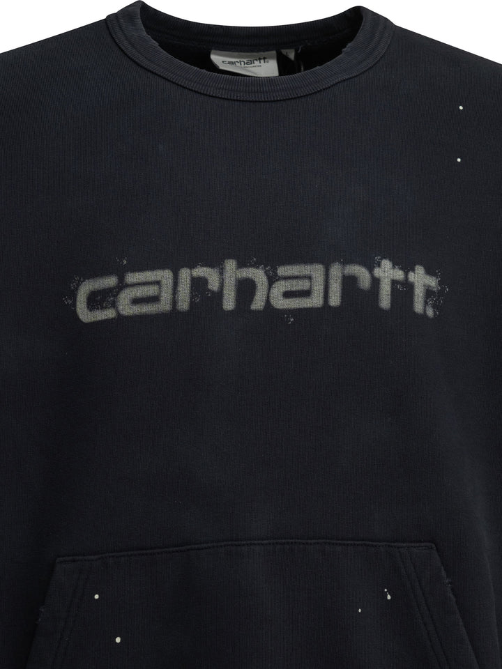 Carhartt Wip Painter Sweatshirts - Blue | 7fcde89e5f535208e8edca4c6880a70f792ffc92
