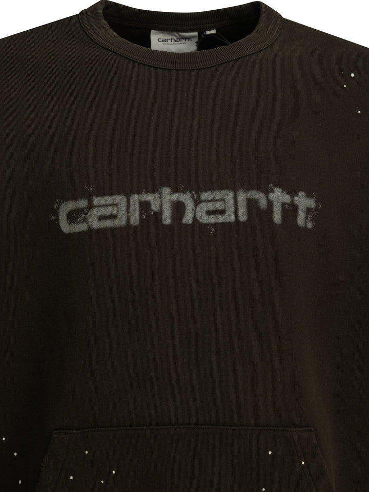Carhartt Wip Painter Sweatshirts - Brown | c45ef5cec9838107dac95a4e12b7407317ad0cf8