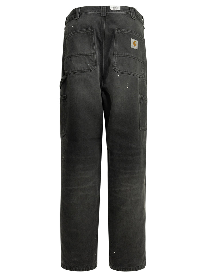 Carhartt Wip Og Single Knee Trousers - Black | 8158f872f8d095b6c4312615bebf45cff257bf76