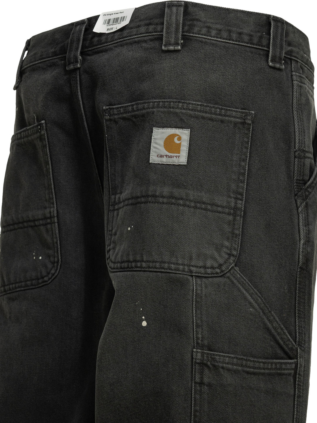 Carhartt Wip Og Single Knee Trousers - Black | 3dfa2cdb37bba3f1921aae8ba3c629a0bc9b7cbe