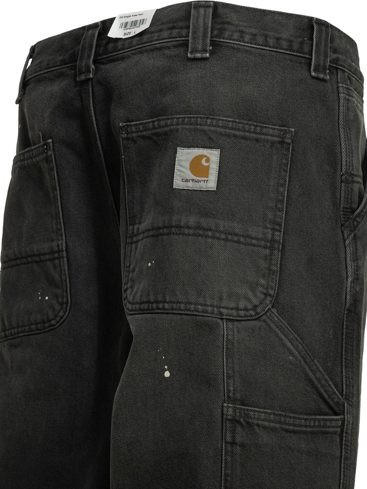 Carhartt Wip Og Single Knee Trousers - Black | 3dfa2cdb37bba3f1921aae8ba3c629a0bc9b7cbe