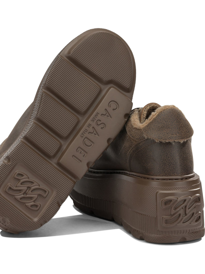 Casadei Nexus Sneakers & Slip-On - Brown | 1528ba7bddadd30ae46cc9c559081cf58059ffe5
