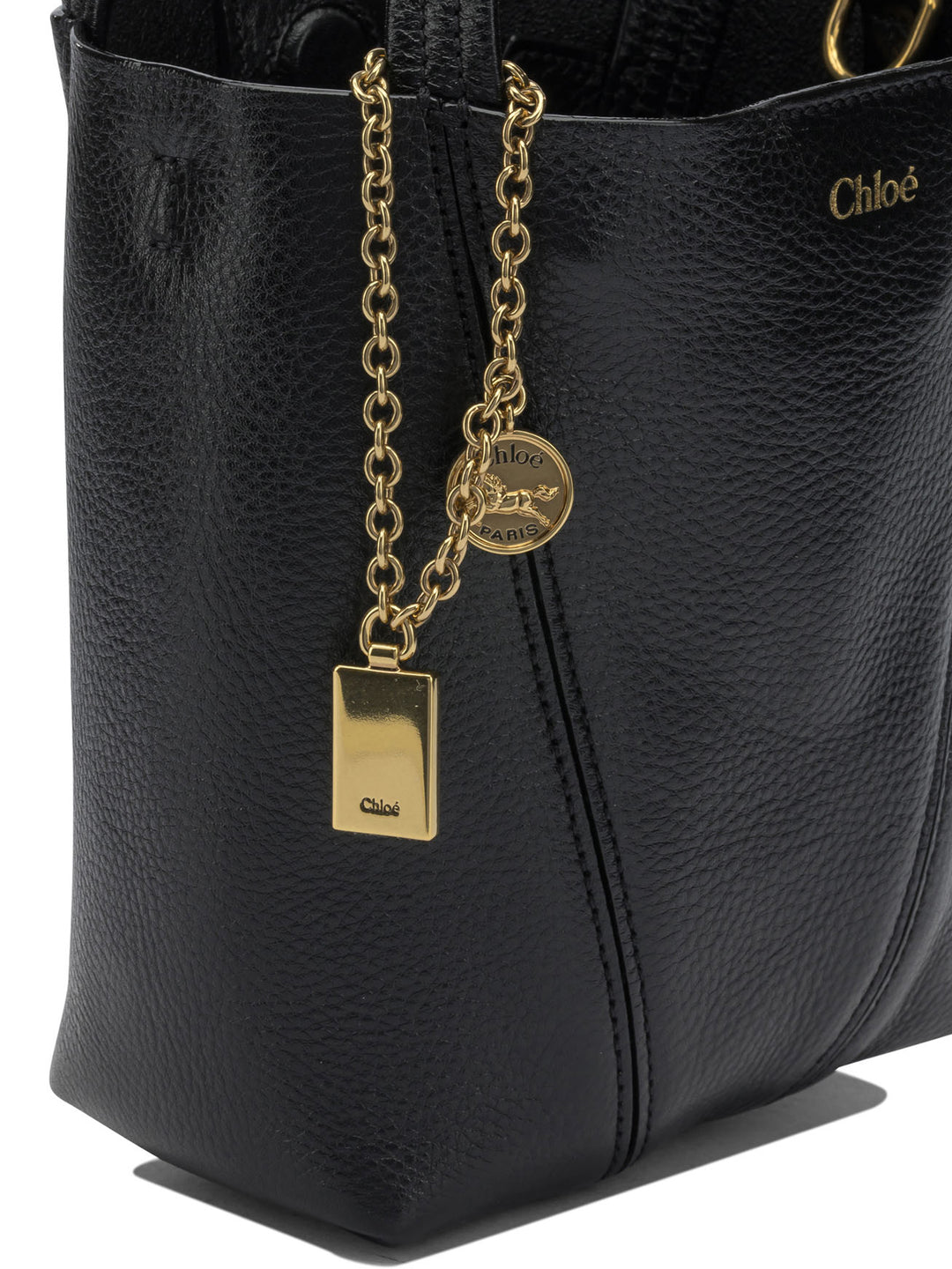 Chloé Spin Handbags - Black | 9f2c70e1d86a8549a3da992e25c43b4c3f6bf18f