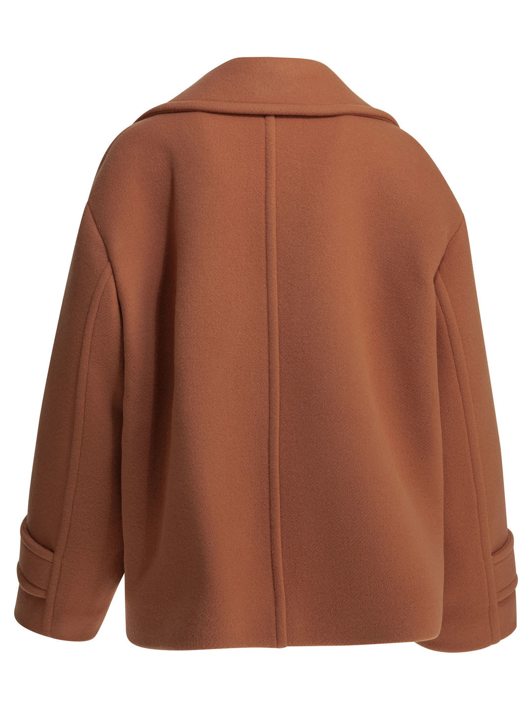 Chloé Short Wool Coat Jackets and Coats - Pink | e2c6d4ad3db3ee01208b17db289f937208180051