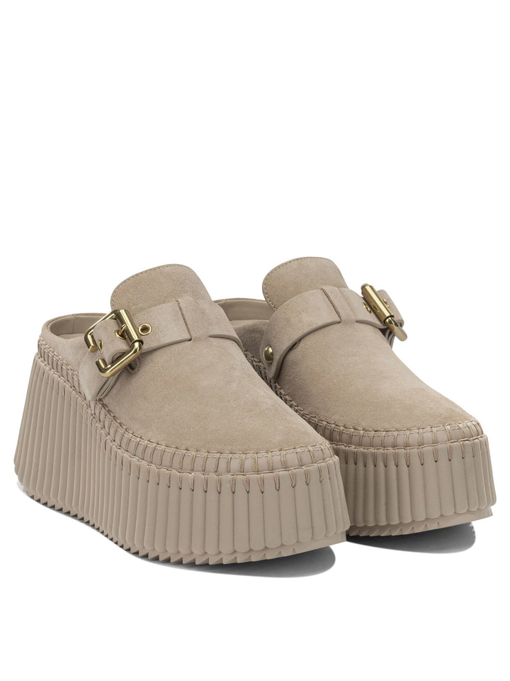 Chloé Nama Heeled shoes - Beige | f2c57c822c886ebff7a4ee5c437d1f20e12e4b06