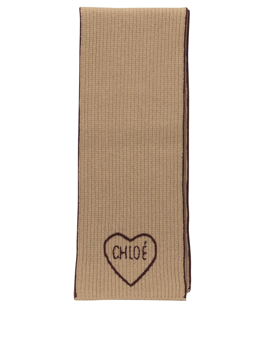 Chloé Encoeur Sciarpe & Foulard - Brown | 6be504862e4a432096c50a7383955dfe1f78db25