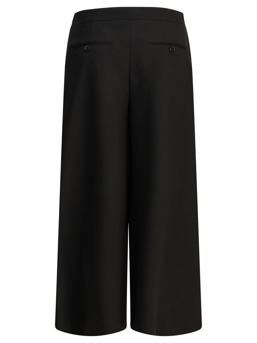 Chloé Wool Tailored Pants Trousers - Black | 7cdc93d81ee49d7d48de02ccd5aff2b32d2692b7