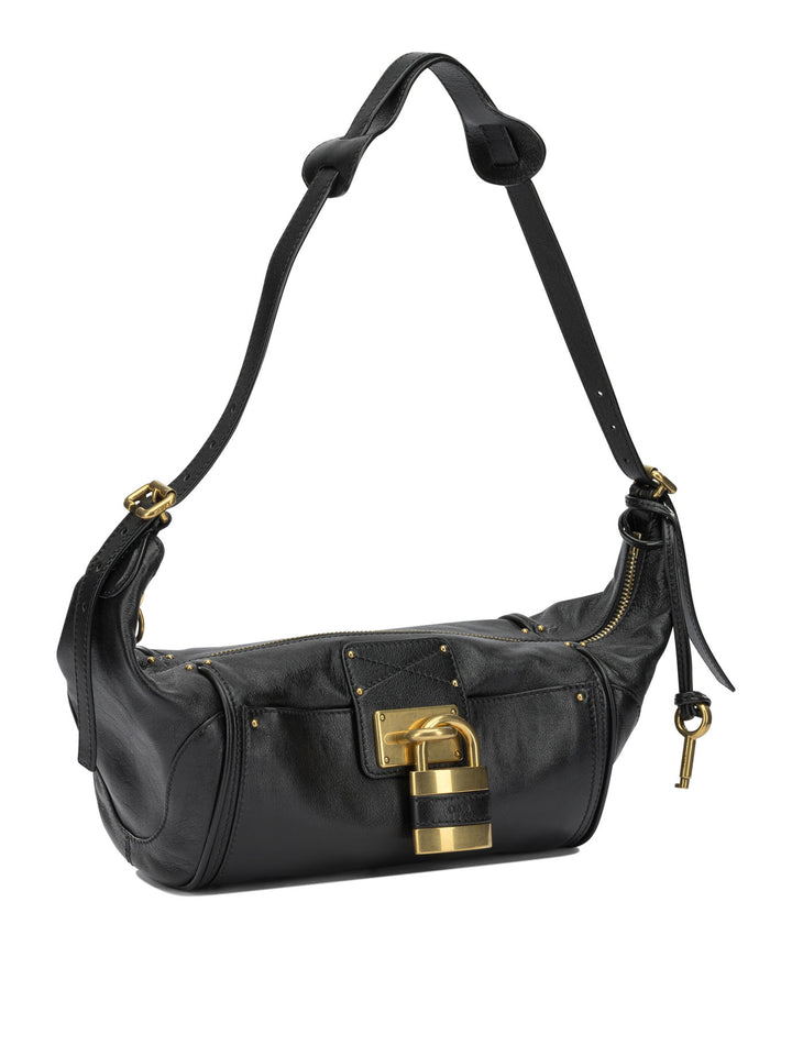 Chloé Paddington Shoulder Bags - Black | 274b14b028b3d1d73dd0cb3e6cde811fc92bb689