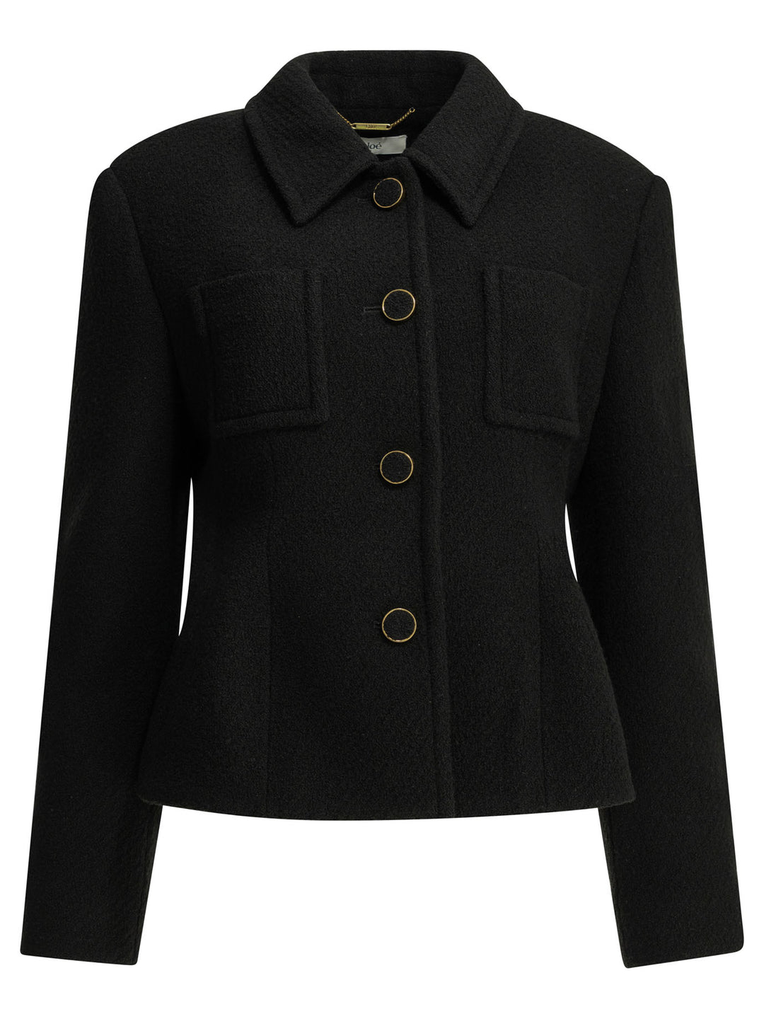 Chloé Wool Blazer Jackets and Coats - Black | 74e1feb5756837ccc21c6a7b70d1301cff1dfb0c