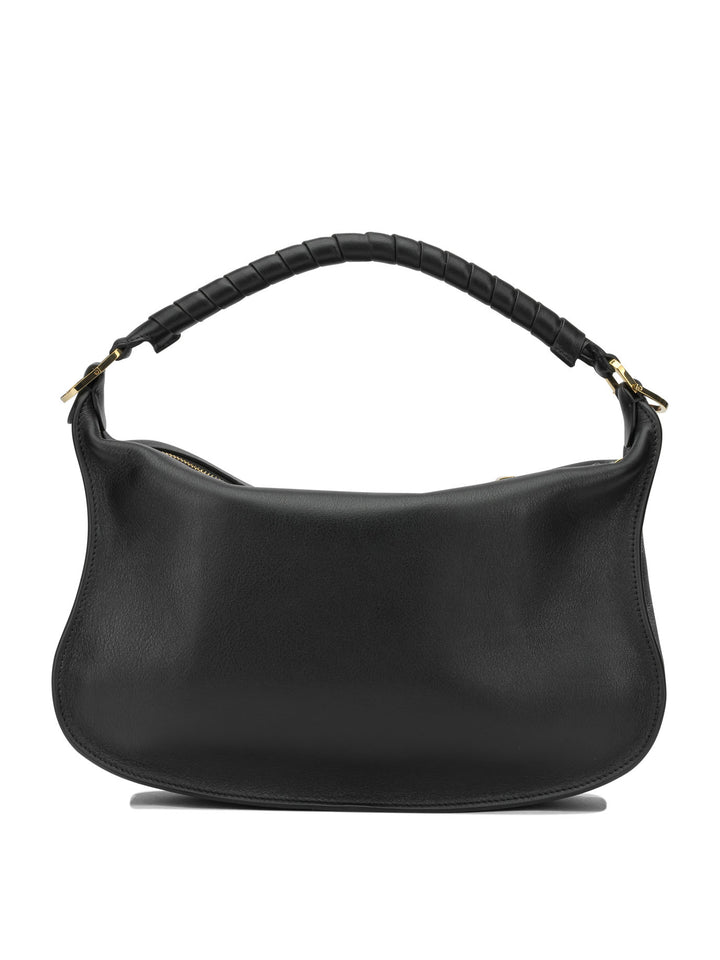 Chloé Marcie Shoulder Bags - Black | aebf35a20cf3a353fb32622513466c895e0b2389