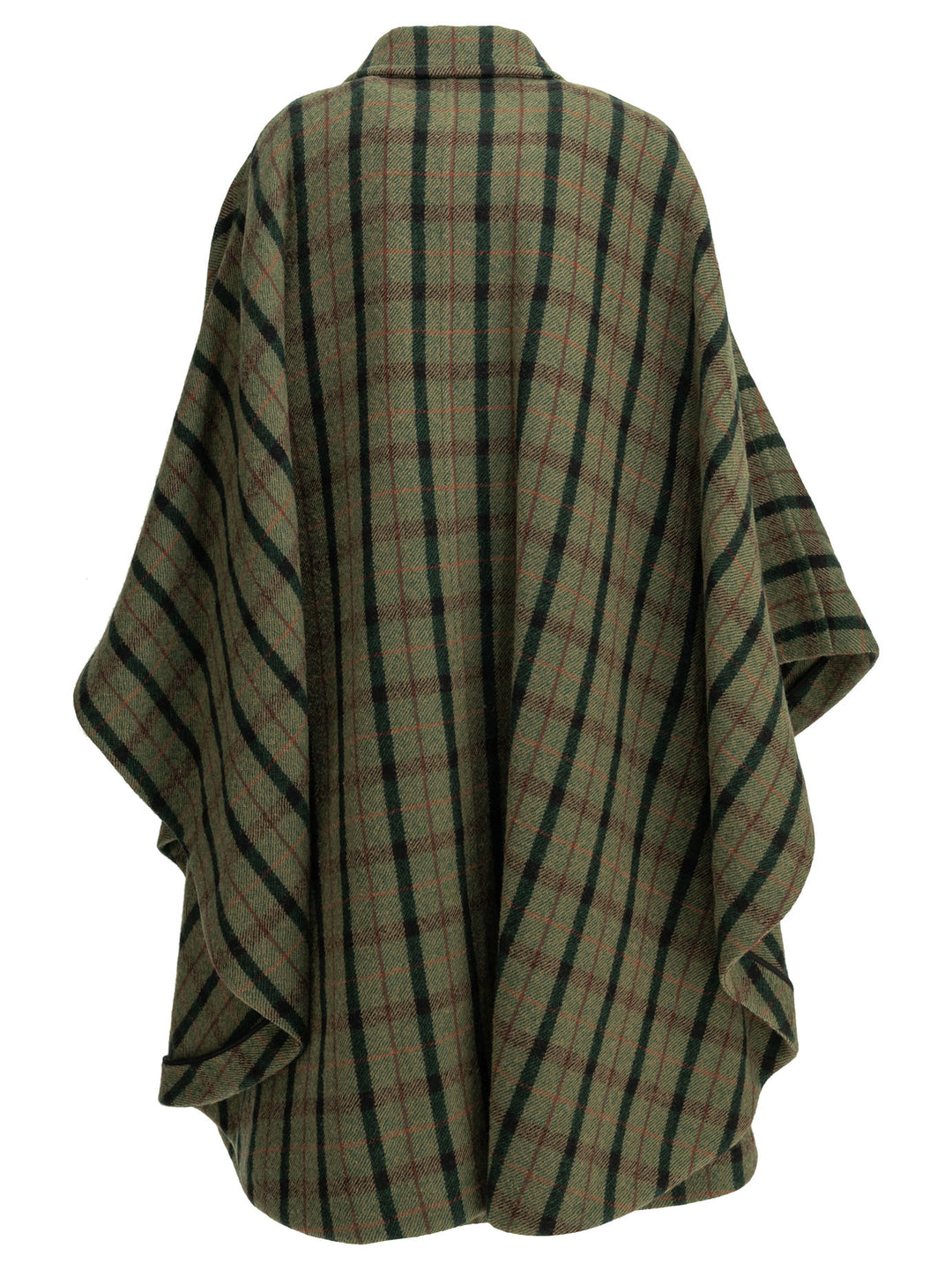 Chloé Wool Cape Jackets And Coats Green