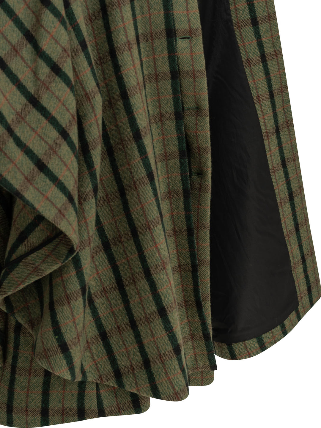 Chloé Wool Cape Jackets And Coats Green