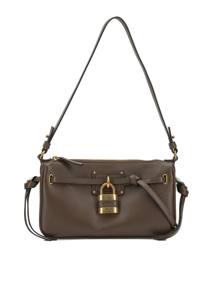 Chloé Paddington Sling Shoulder Bags Brown