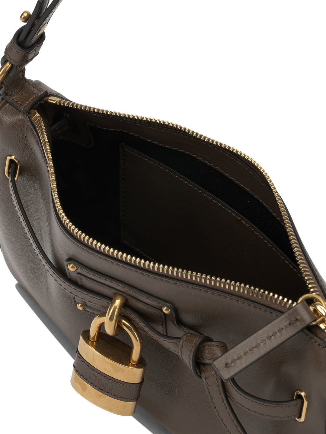 Chloé Paddington Sling Shoulder Bags Brown