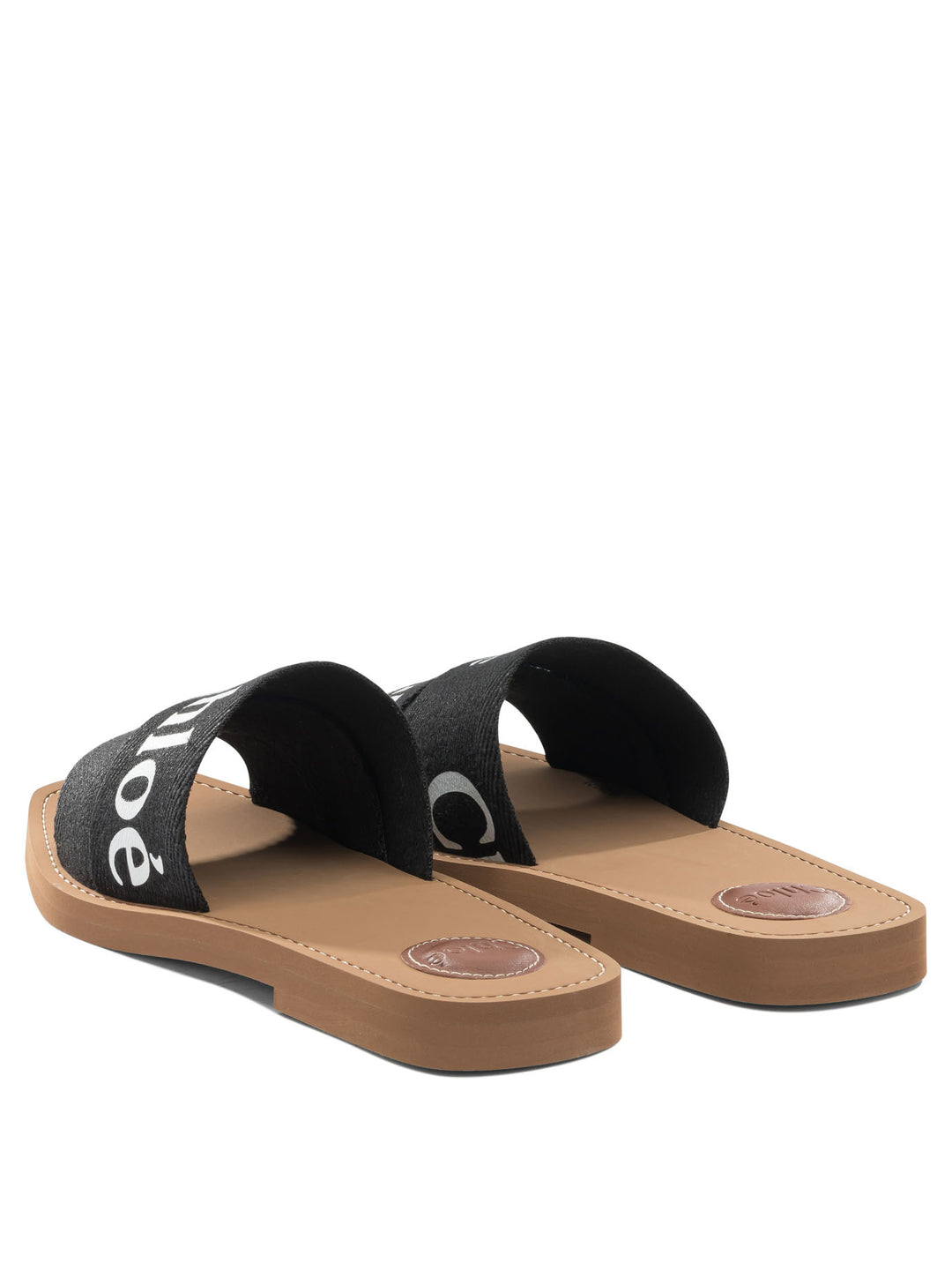 Chloé Woody Sandals - Black | 823a1b00ba9566fe9de986cf0d1355ba3b27d2ec