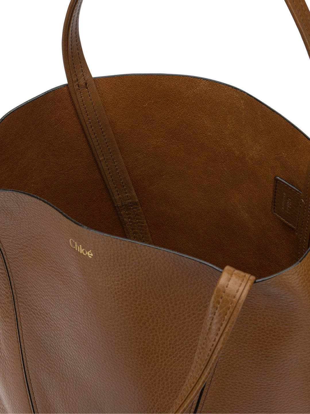 Chloé Spin Shoulder Bags - Brown | a99dd211b75f766b200bbb87fce26da8b5ed6488