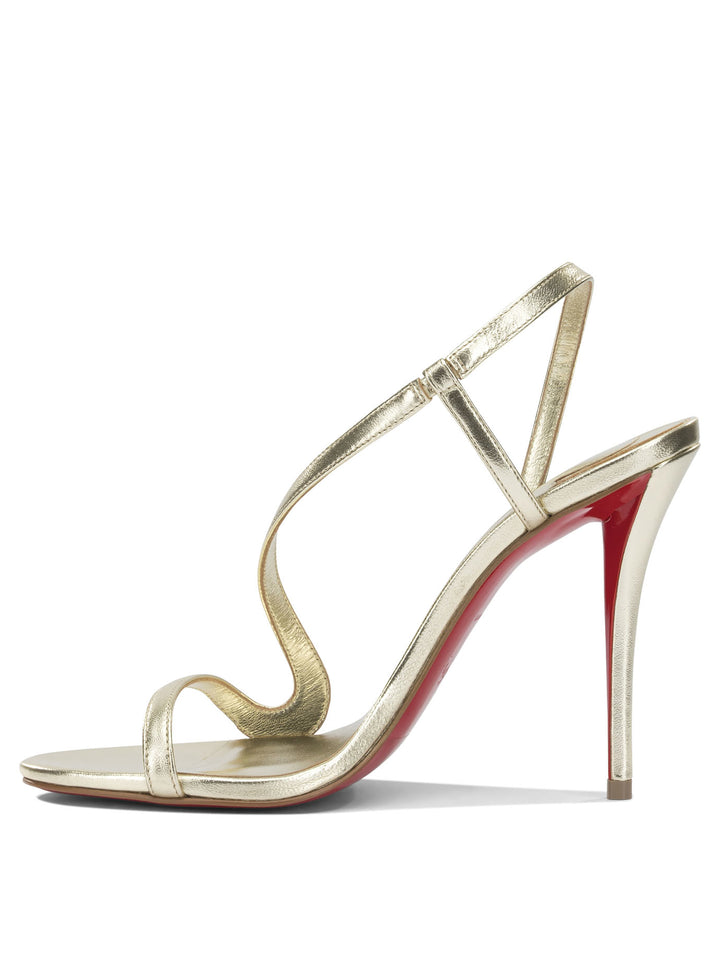 Christian Louboutin  Sandals - Gold | dfc0a2a27e946f2557e1d7ce7665002ee29174ff