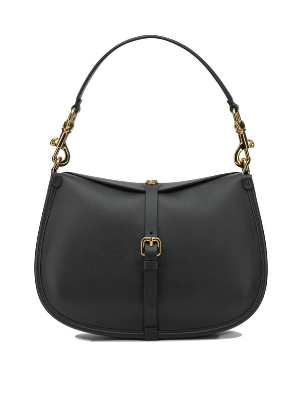 Pony Shoulder Bags Black