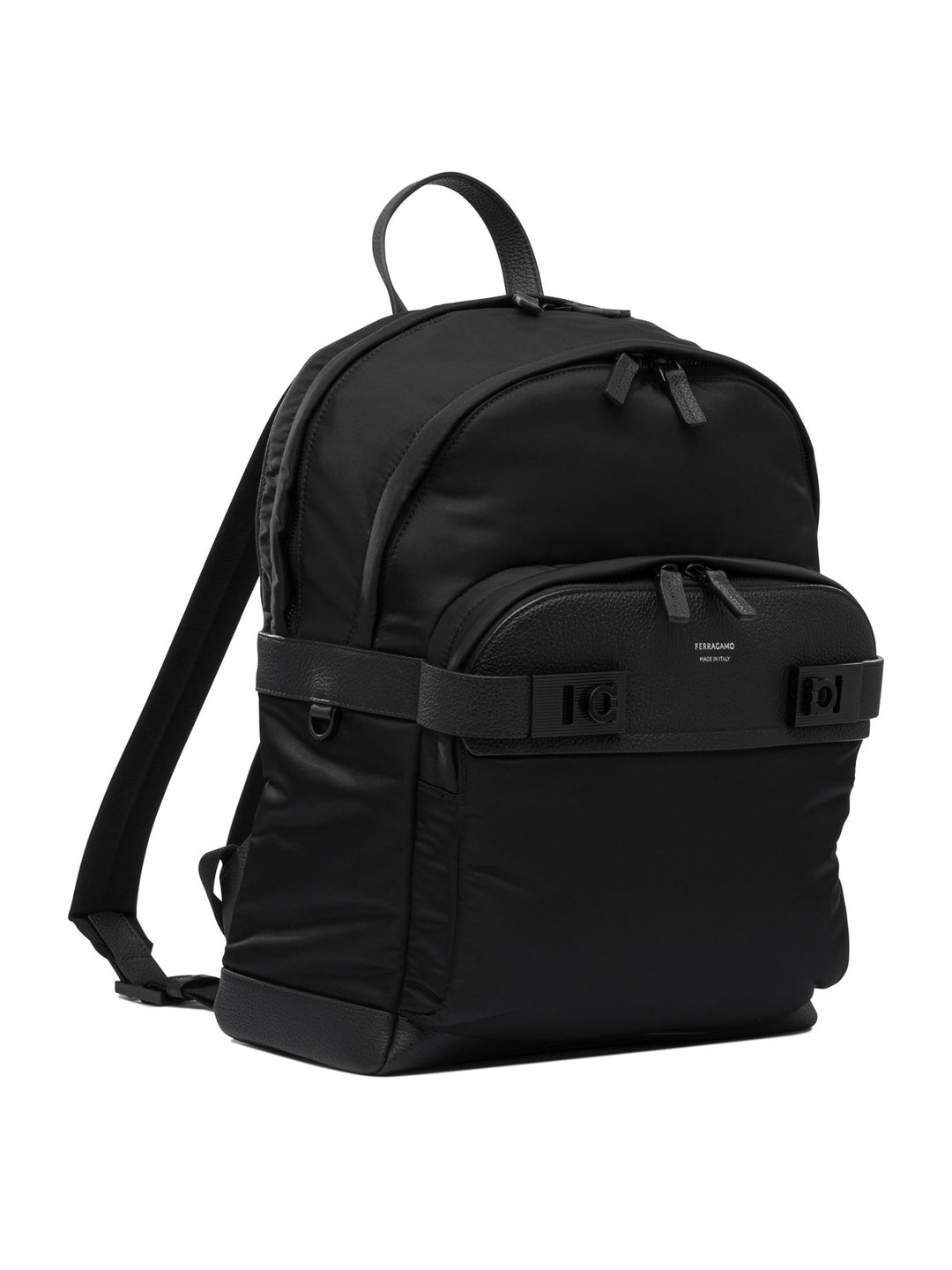Ferragamo Gancini Backpacks & Travels - Black | e140e6e0eca1087a5c824b4df37c1c1b8dd0b547