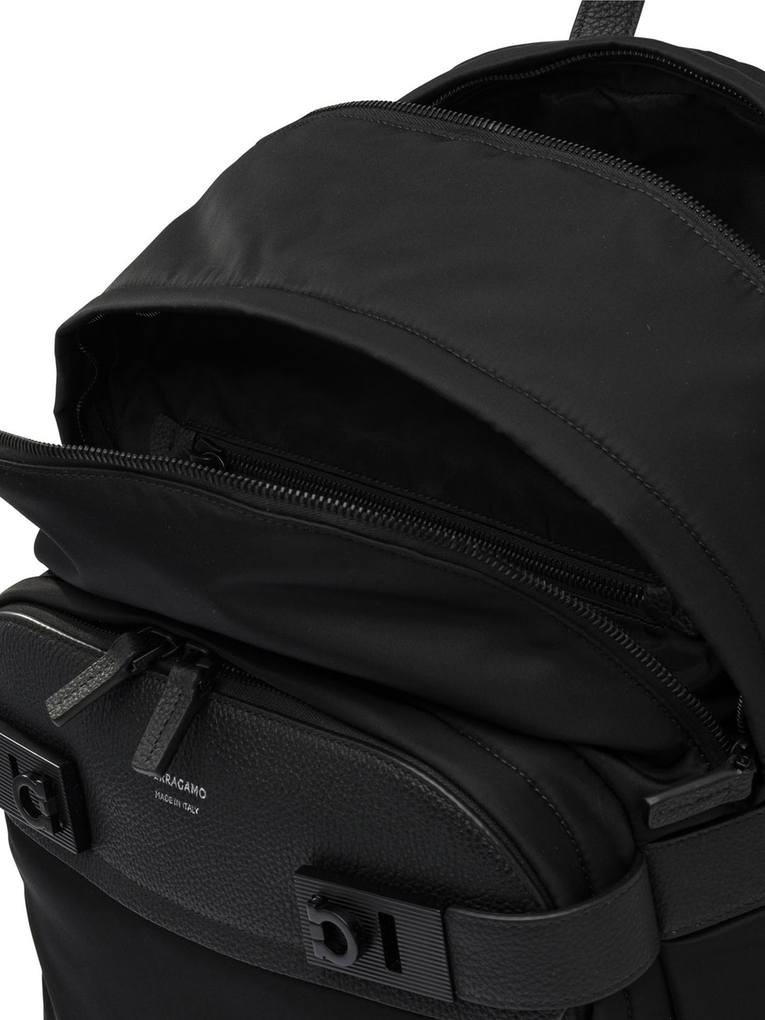 Ferragamo Gancini Backpacks & Travels - Black | b173fede3c6ea84349822e7d2f7f434cb3743818