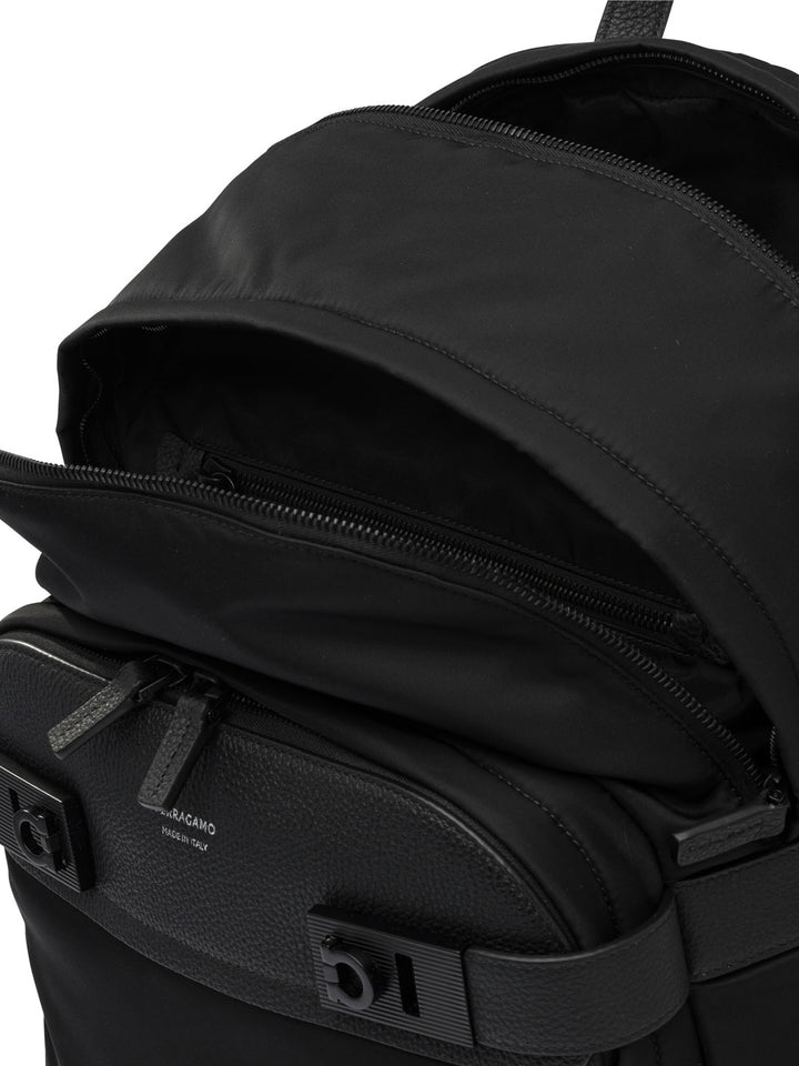Ferragamo Gancini Backpacks & Travels - Black | b173fede3c6ea84349822e7d2f7f434cb3743818