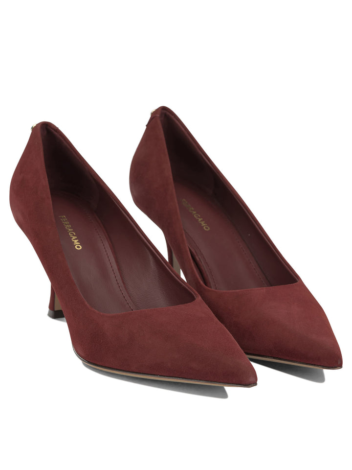 Ferragamo Elydea 70mm Heeled shoes - Bordeaux | b8010ed6f44d77b327f17452b37c3f27a70ff77a