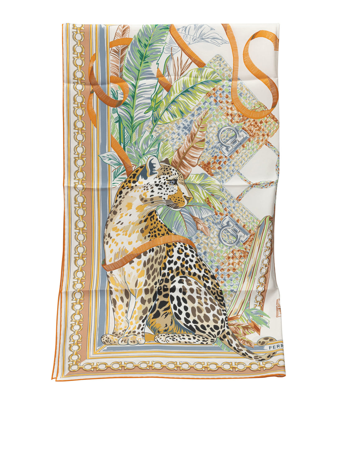 Ferragamo Feline Sciarpe & Foulard - Orange | 0a73f929e9ffe797b47e8c5600bcef4177317cdd
