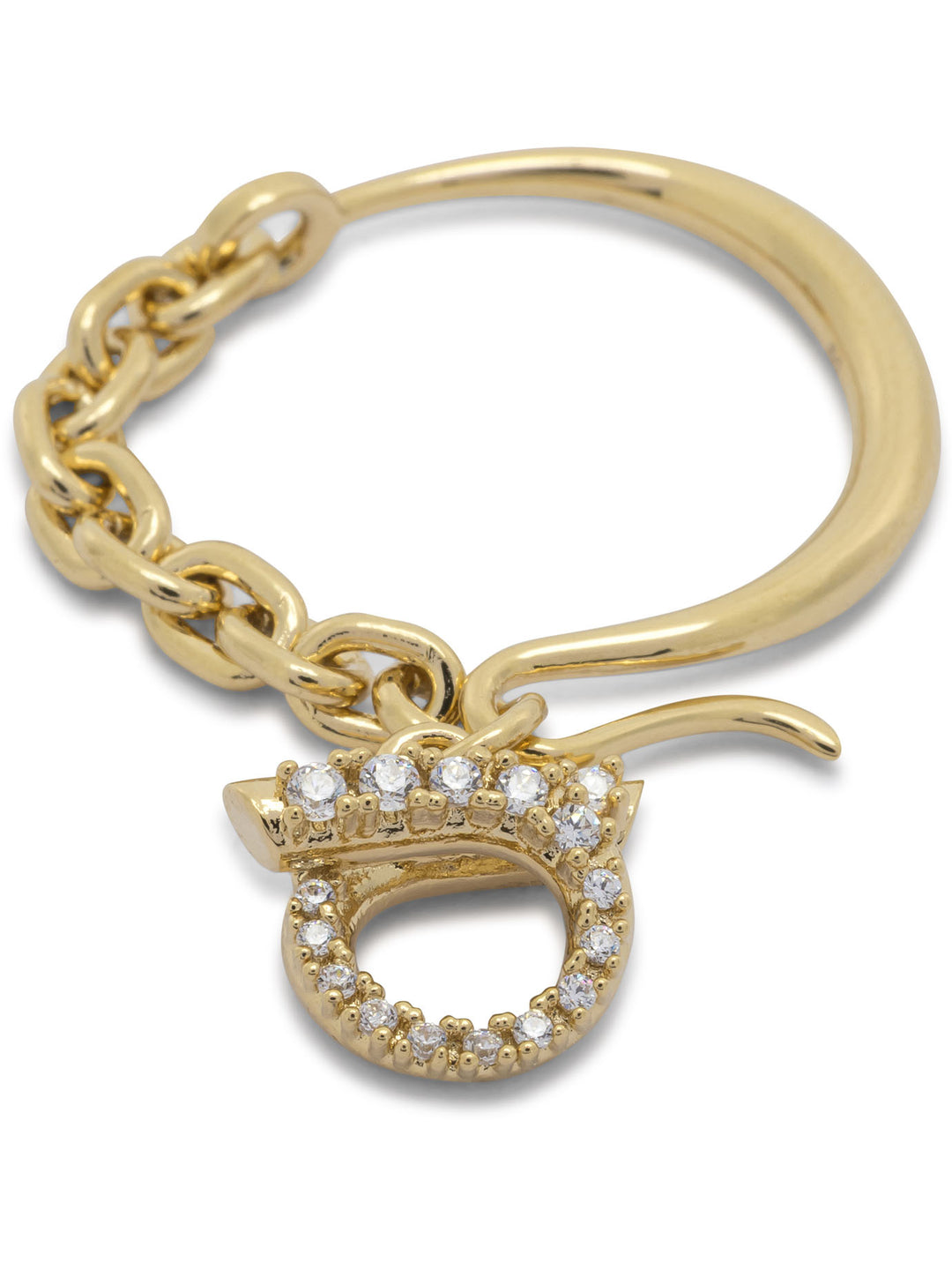 Ferragamo Gancatena Jewels - Gold | 7ee31d6c0120f4ced8cb26c2c32185dd49693fbc