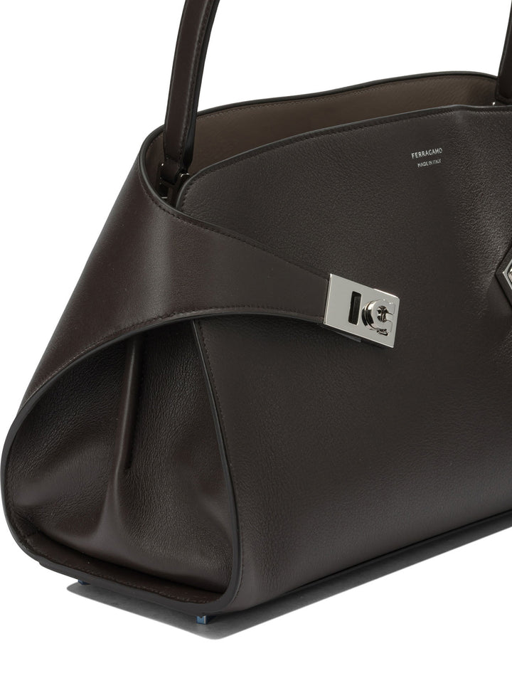 Ferragamo Hug Soft Handbags - Brown | 520456b0f18710d7dc1e67c9448ede68e6fe0f43
