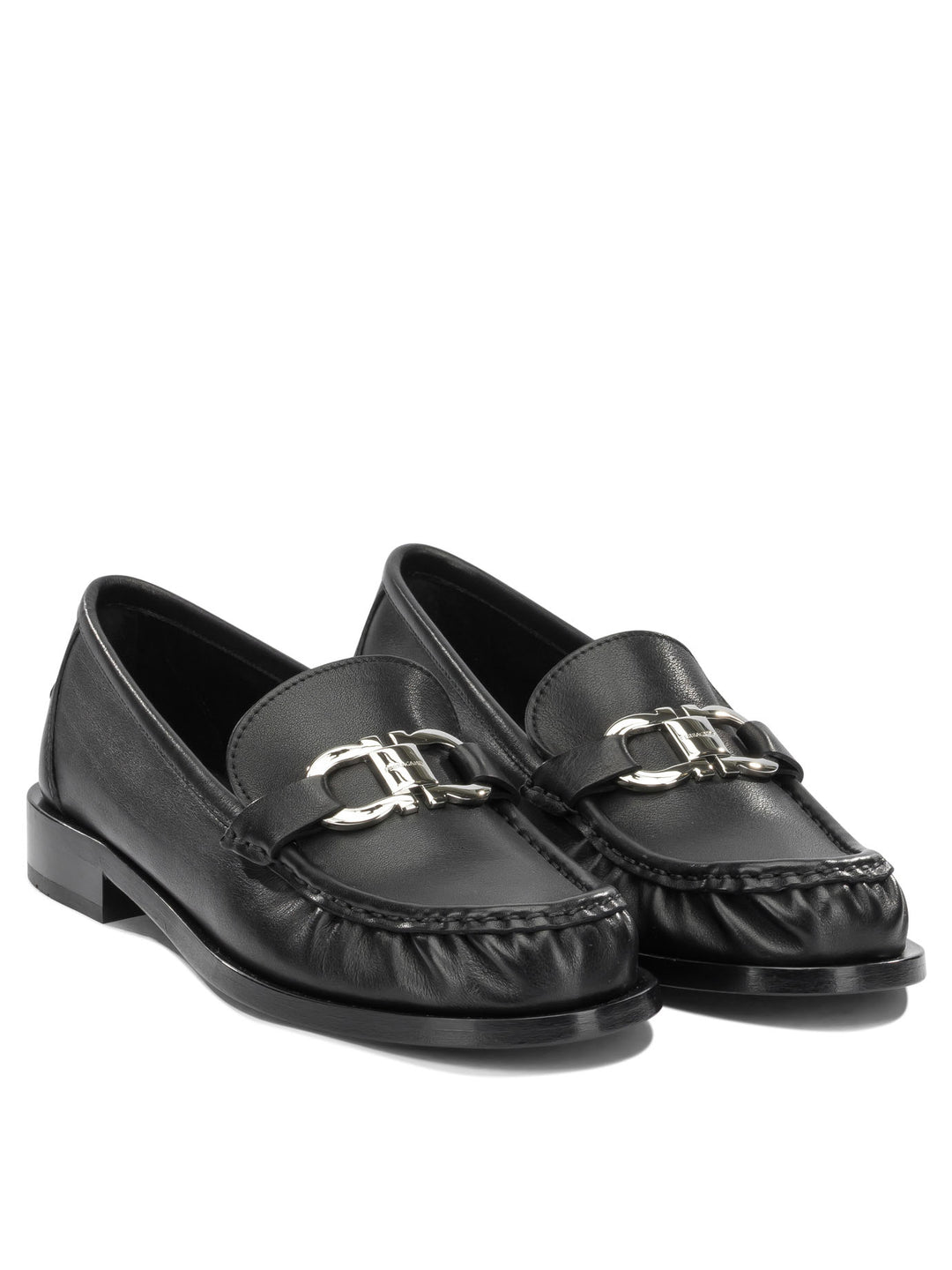 Ferragamo Maryan Loafers & Slippers - Black | 30d8ec916d7b0400a2720fa2467adb77a9bc3cdf