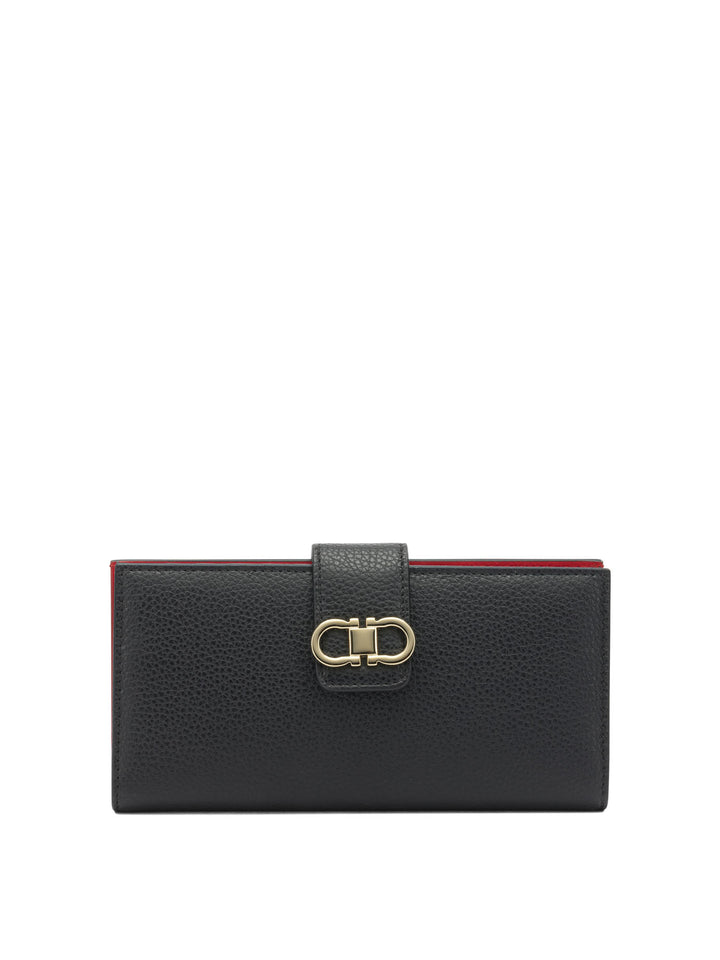 Ferragamo Gancini Wallets & Card holders - Black | df152aa9beeb5fd9a9d6c6690b2cad0bc95cadbd