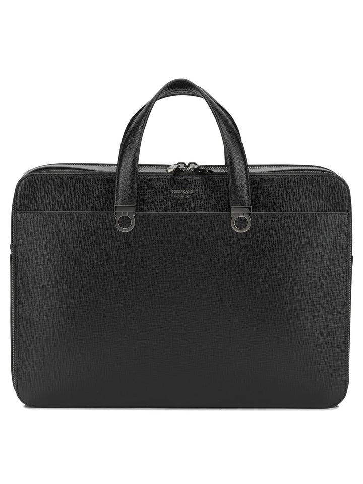 Ferragamo Gancini Handbags - Black | 768dd48a70d7cd5b886318f4f05e96dbfdac483f