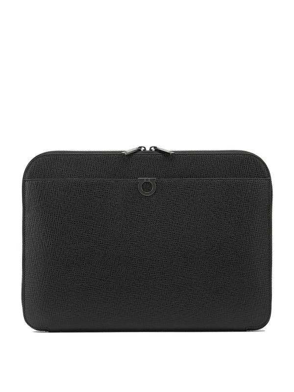 Gancini Pouch Black
